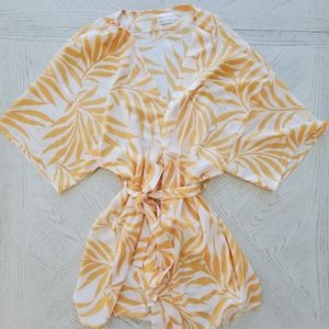 Palm Print Kimono 💛🌴